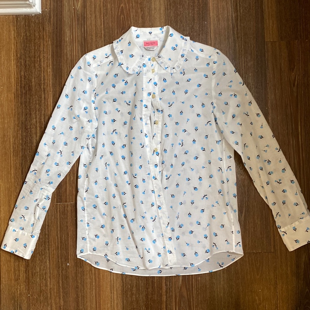 Kate Spade button up floral shirt